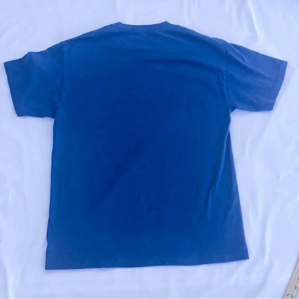 Disneyland Resort Graphic Tee‎ Shirt Mens Size L Blue Short Sleeves 1955 Mickey